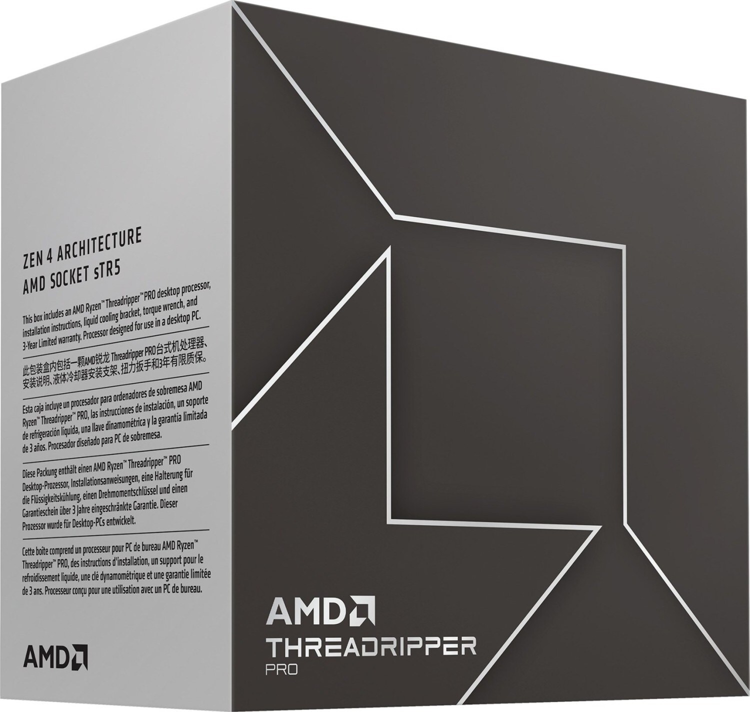 AMD Ryzen Threadripper PRO 7995WX (96x 3.2 GHz) Sockel SP6