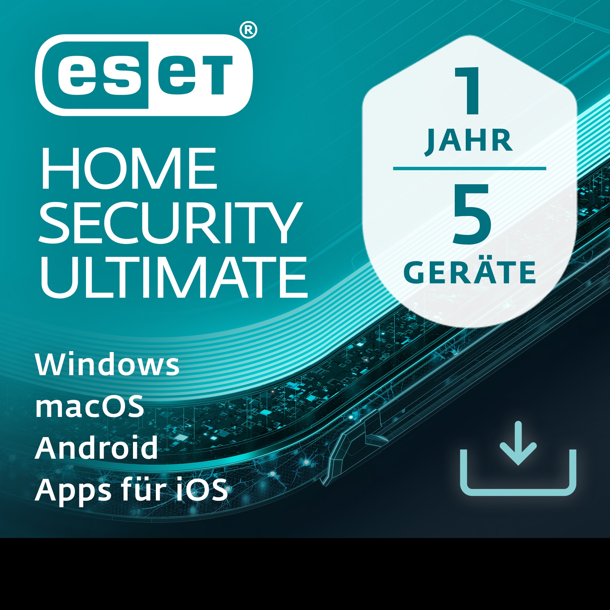 ESET HOME Security Ultimate | 5 Geräte | Download &amp; Produktschlüssel