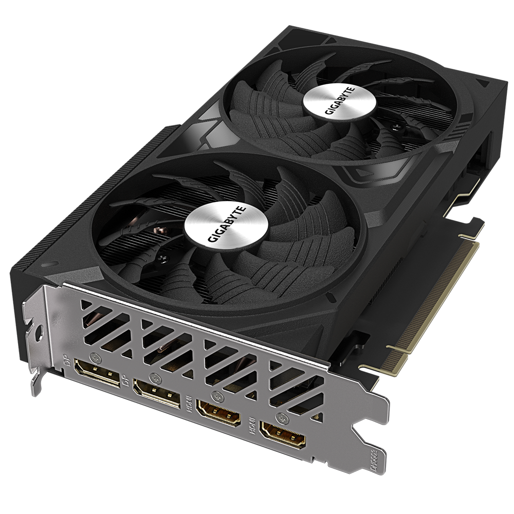 GIGABYTE GeForce RTX 4060Ti WindForce OC 8GB GDDR6 Grafikkarte 2xHDMI 2xDP