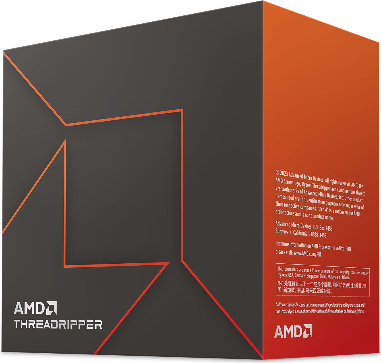 AMD Ryzen Threadripper 7980X (64x 3.2 GHz) Sockel sTR5