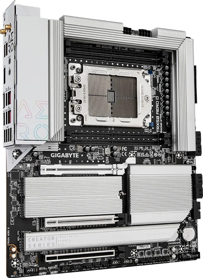 GIGABYTE TRX50 AERO D E-ATX Server Mainboard AMD Sockel SP6 (sTR5)