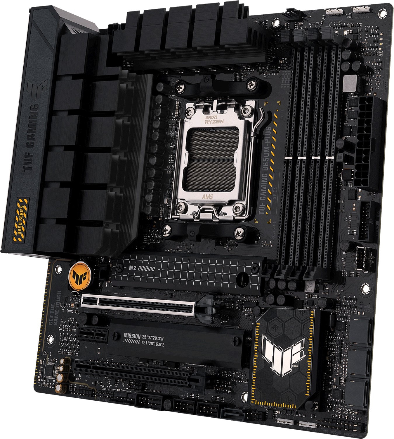 ASUS TUF GAMING B650M-PLUS mATX Mainboard Sockel AM5 DP/HDMI/USB-C