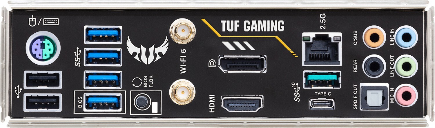 ASUS TUF Gaming B550M-Plus WIFI II mATX Mainboard Sockel AM4 M2/USB3.2/HDMI/DP