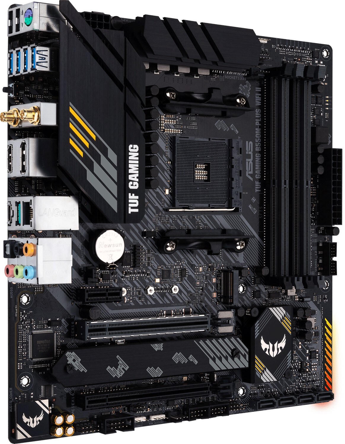 ASUS TUF Gaming B550M-Plus WIFI II mATX Mainboard Sockel AM4 M2/USB3.2/HDMI/DP