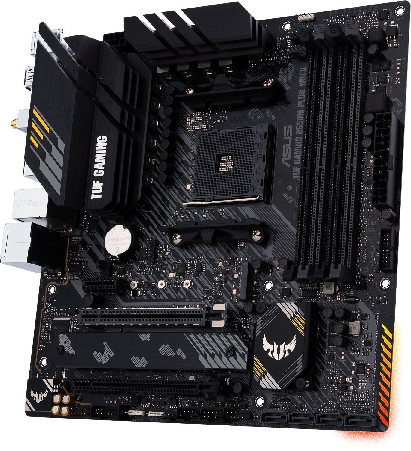 ASUS TUF Gaming B550M-Plus WIFI II mATX Mainboard Sockel AM4 M2/USB3.2/HDMI/DP