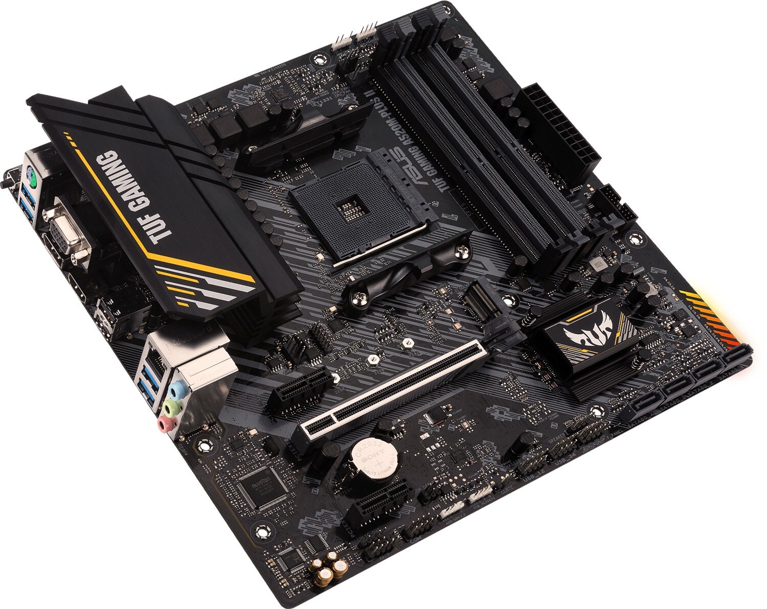 TUF GAMING A520M-PLUS II mATX Mainboard Sockel AM4 DP/HDMI/USB-C