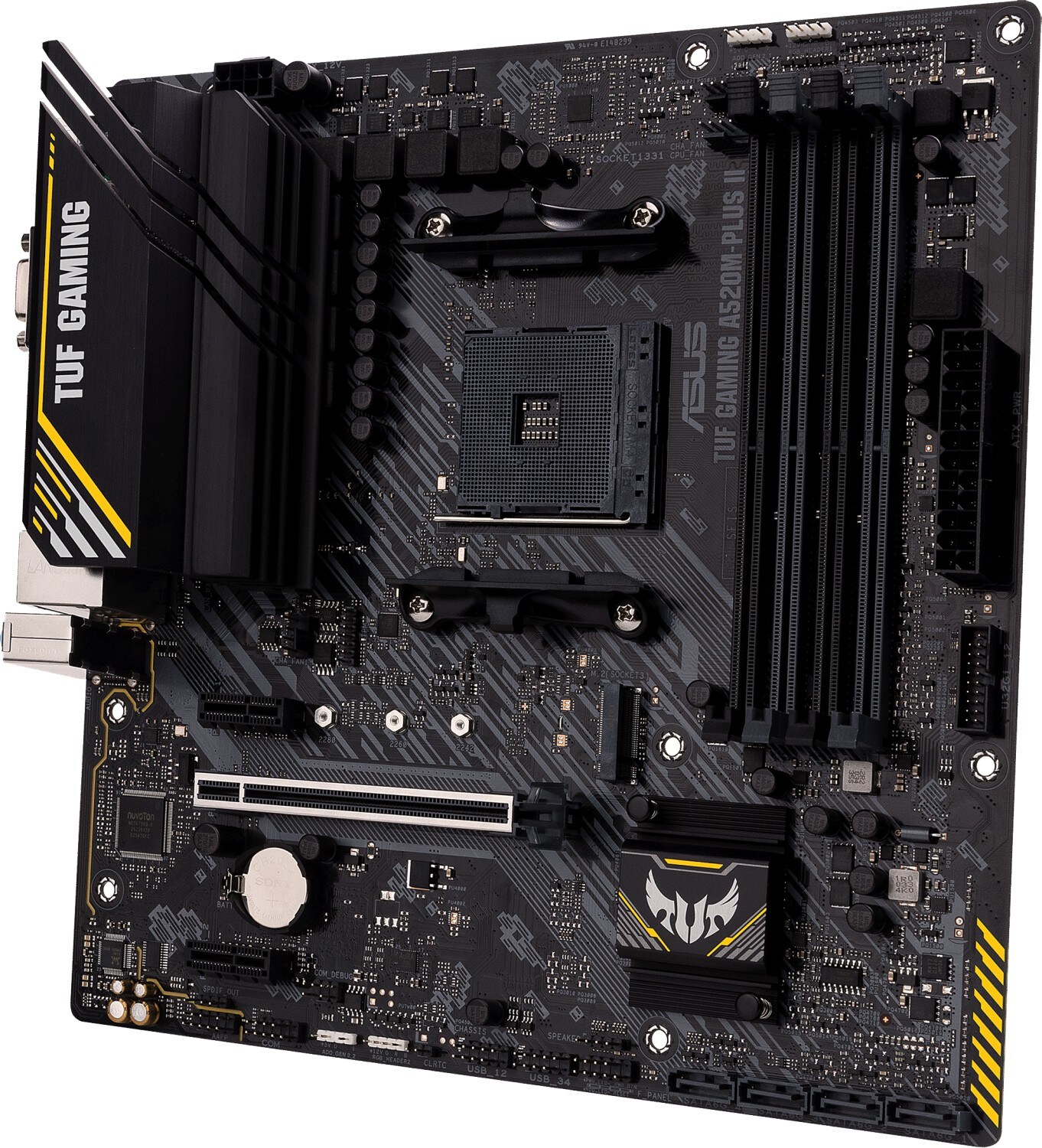 TUF GAMING A520M-PLUS II mATX Mainboard Sockel AM4 DP/HDMI/USB-C