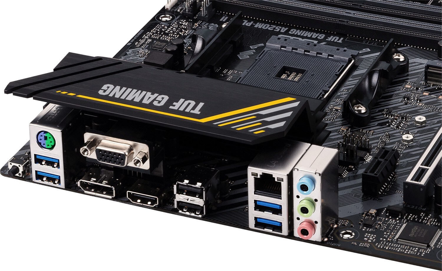 TUF GAMING A520M-PLUS II mATX Mainboard Sockel AM4 DP/HDMI/USB-C