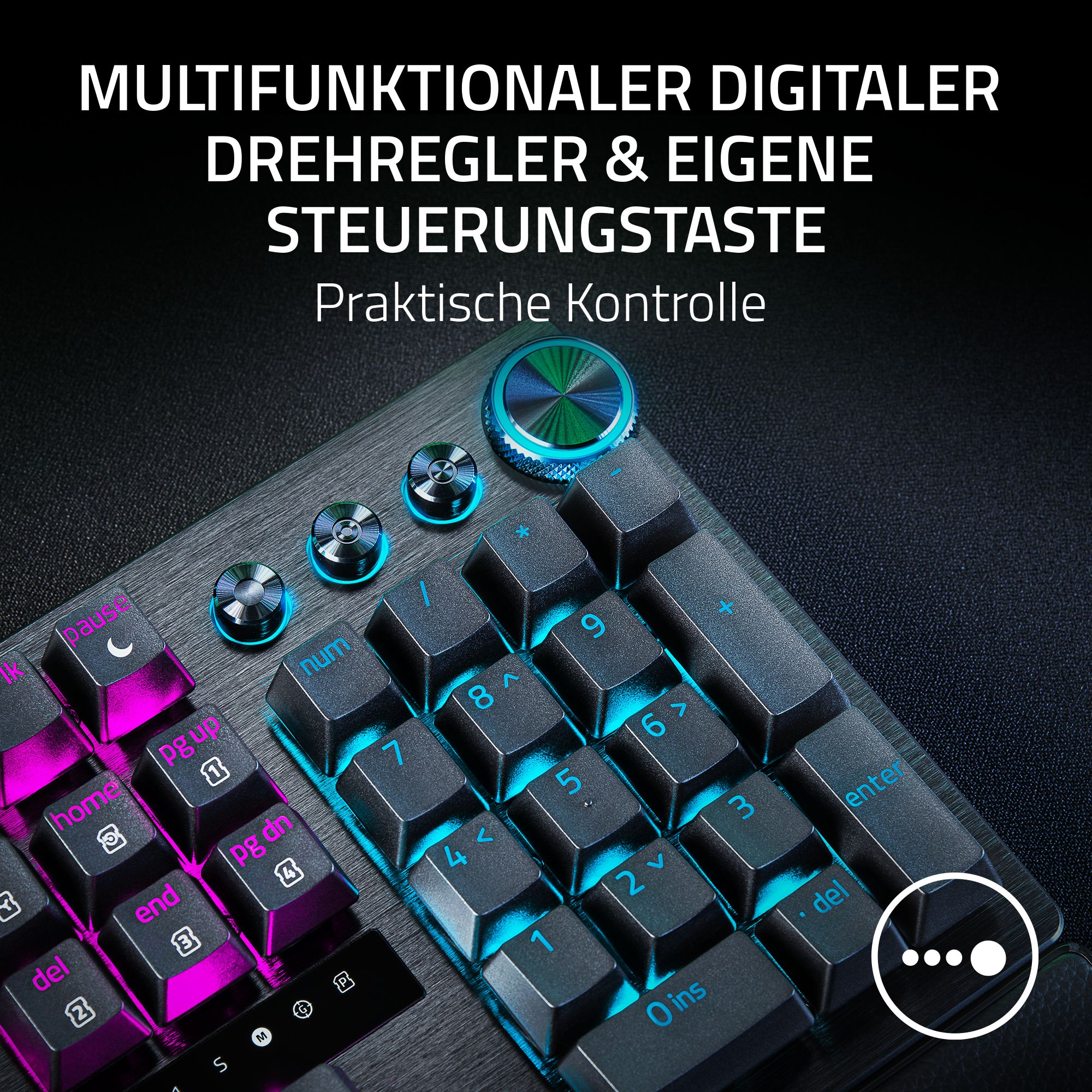 RAZER Huntsman V3 Pro - Analog-Optisches E-Sports Gaming Keyboard