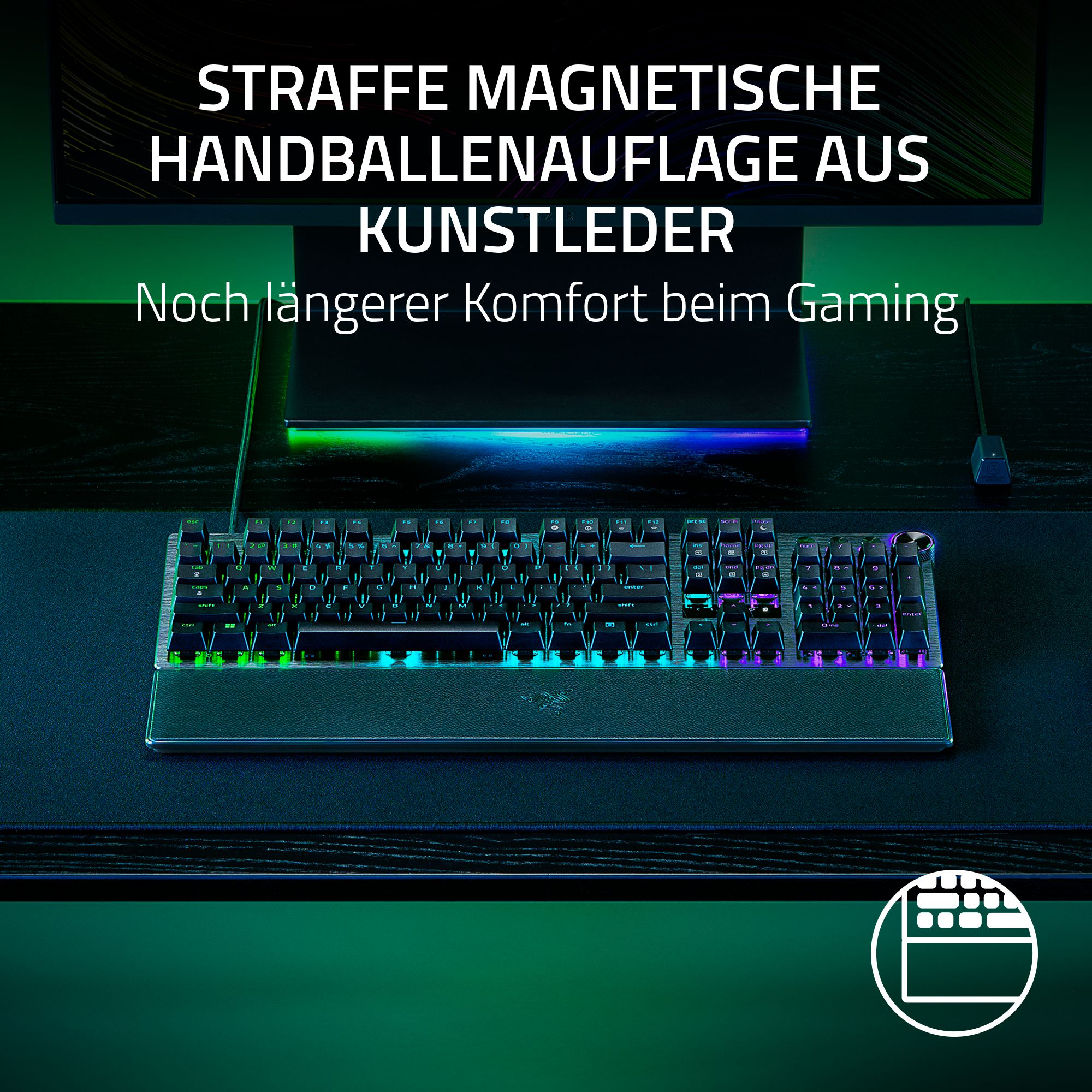 RAZER Huntsman V3 Pro - Analog-Optisches E-Sports Gaming Keyboard