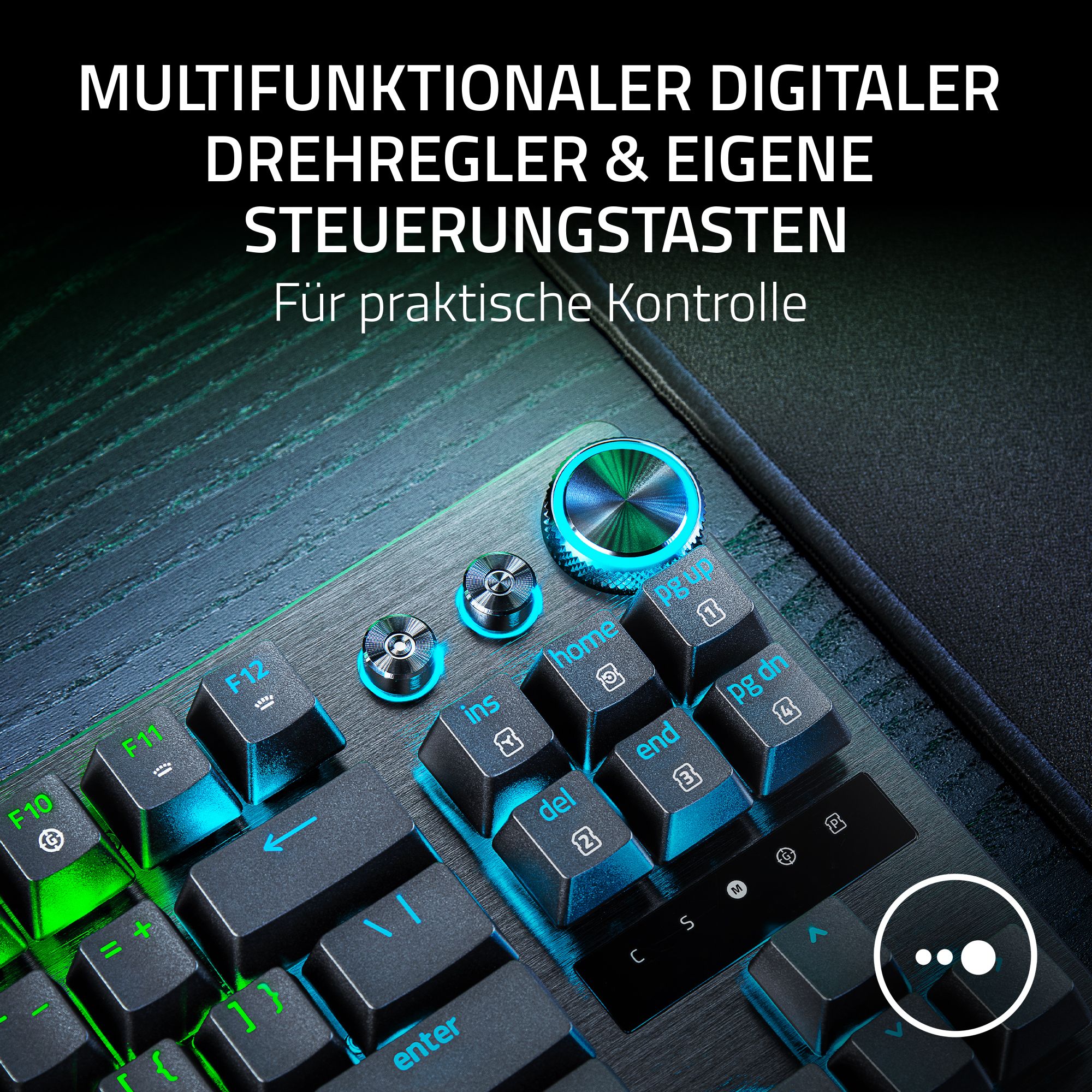 RAZER Huntsman V3 Pro TKL - Analog-Optisches E-Sports Gaming Keyboard