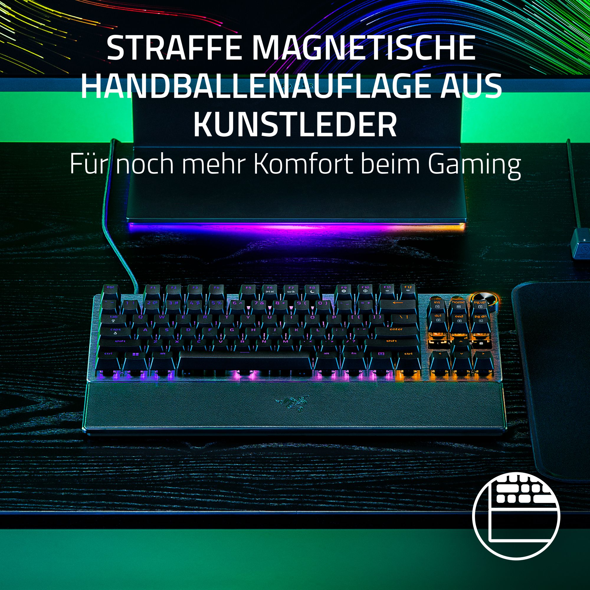 RAZER Huntsman V3 Pro TKL - Analog-Optisches E-Sports Gaming Keyboard