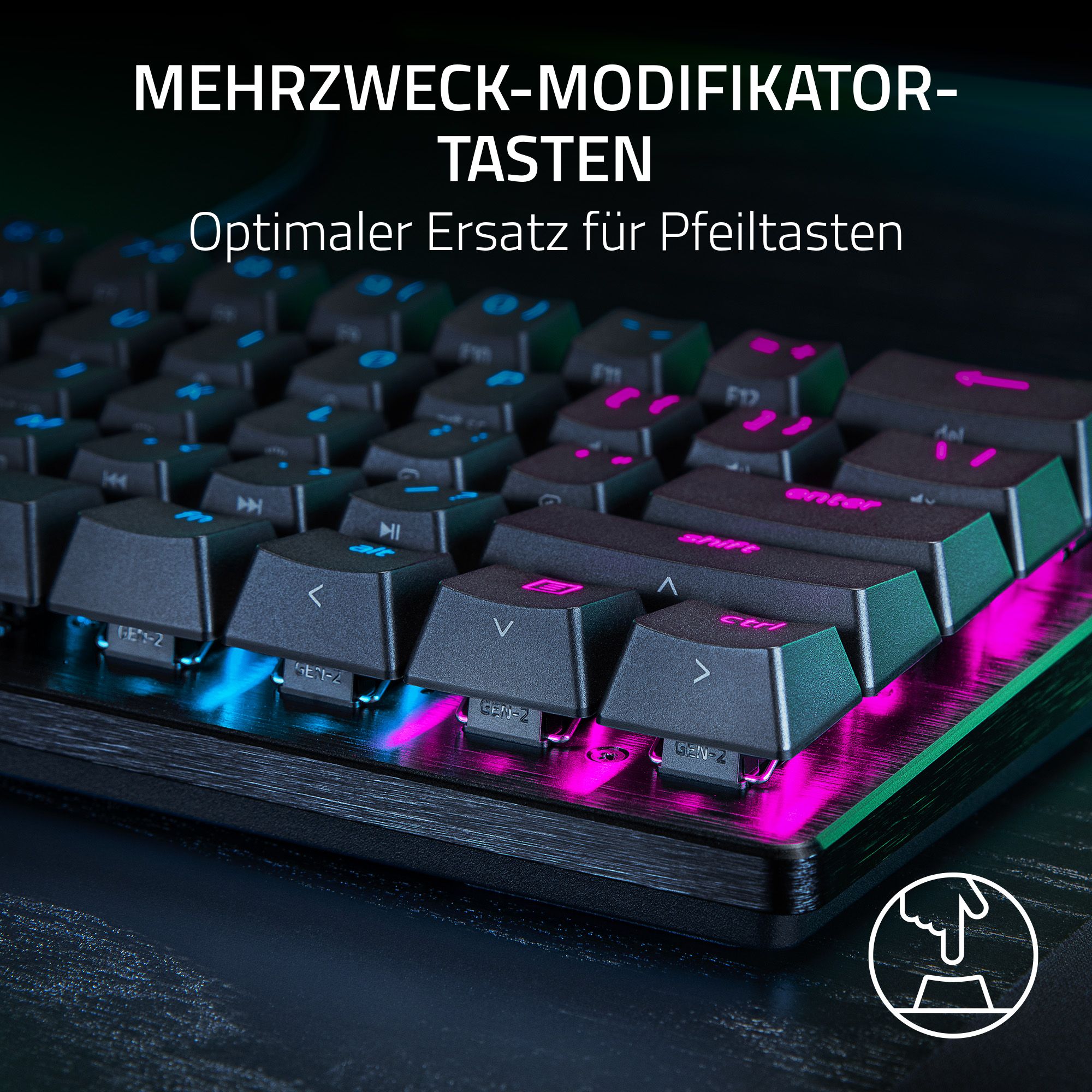 RAZER Huntsman V3 Pro Mini - 60% Analog-Optisches E-Sports Gaming Keyboard