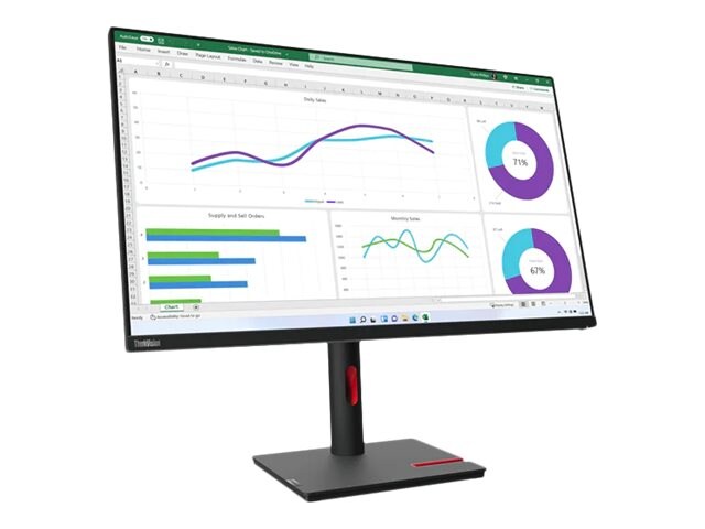 Lenovo ThinkVision T32h-30 80cm (31,5") 16:9 WQHD IPS Monitor HDMI/DP/USB-C Hv