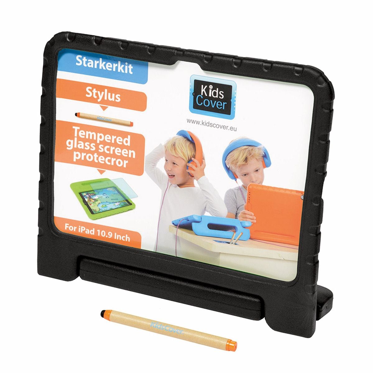 PARAT KidsCover für iPad 10,9" inkl. Stylus, schwarz