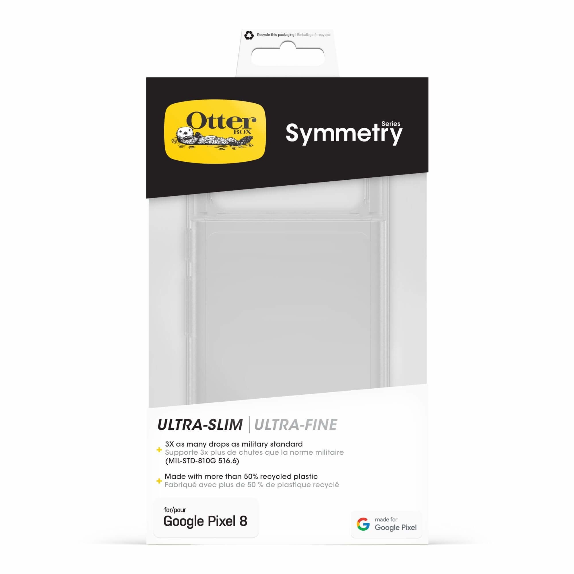 Otterbox Symmetry Series Case Google Pixel 8 transparent