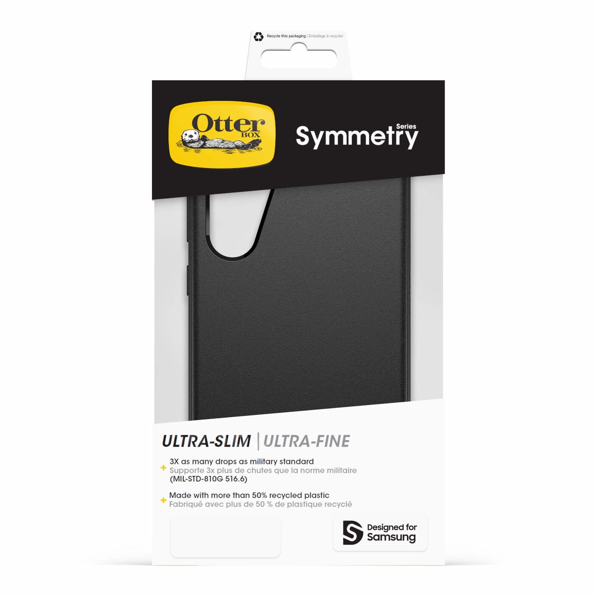 Otterbox Symmetry Series Case Samsung Galaxy S23 FE schwarz