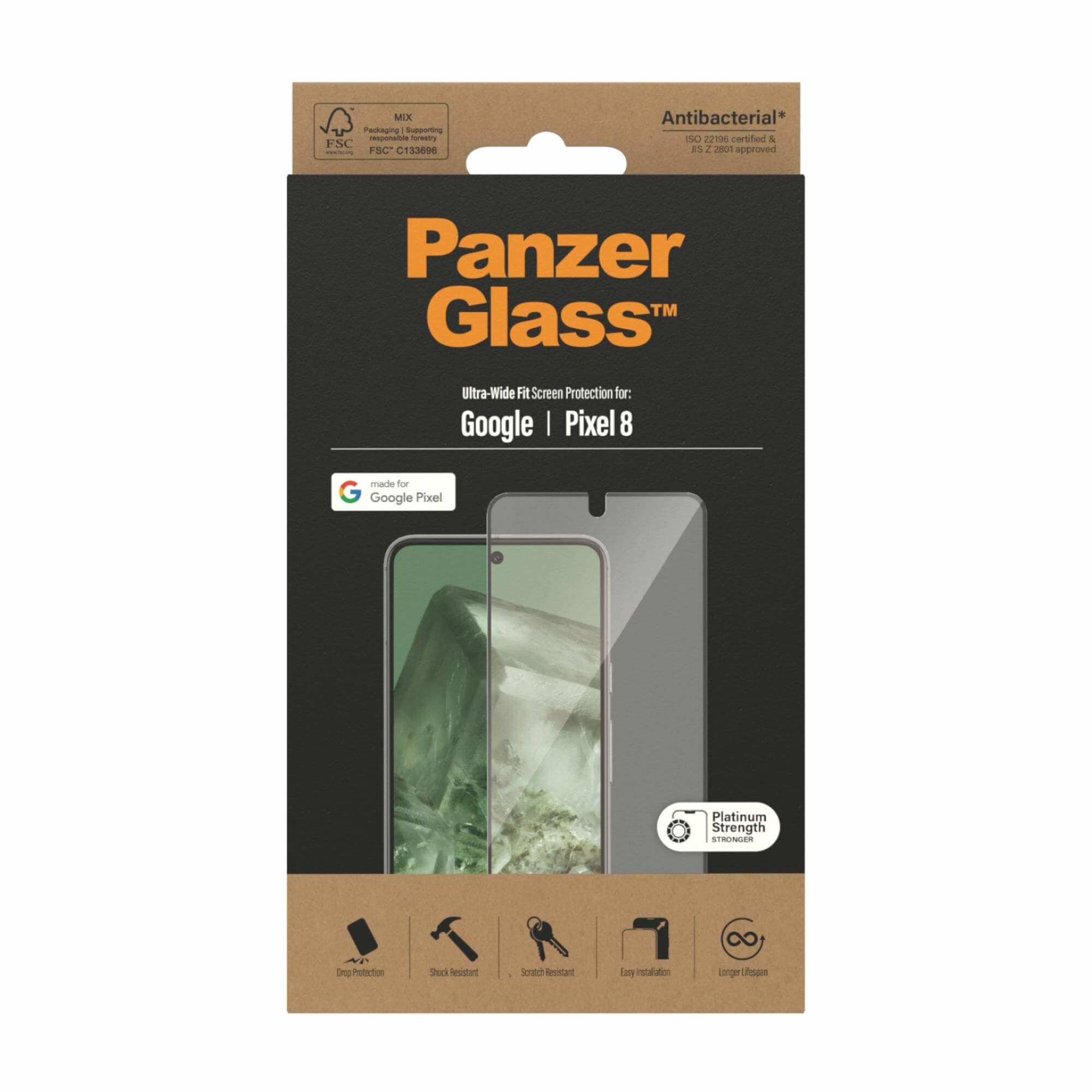 PanzerGlass Google Pixel 8 Ultra Wide Fit