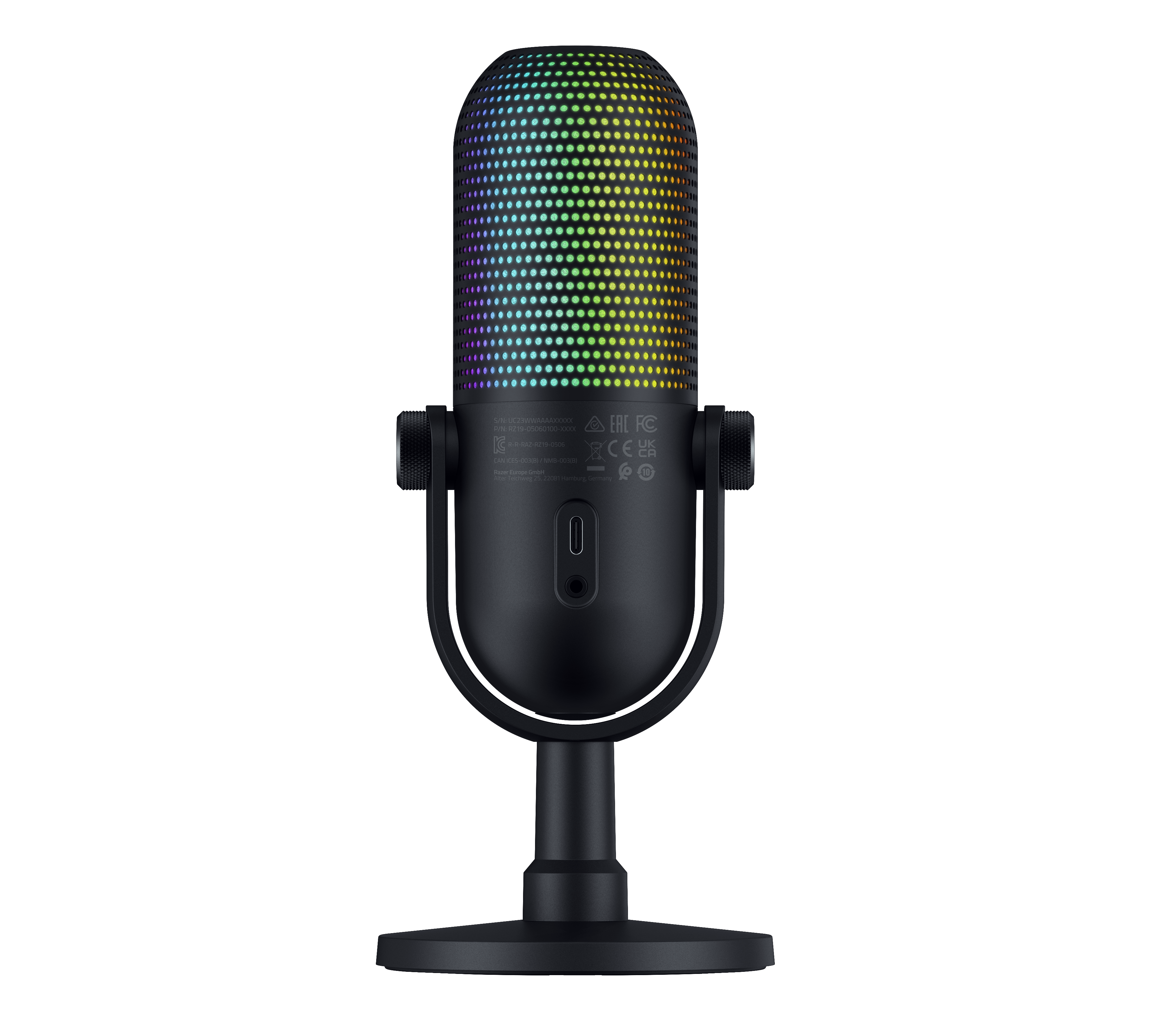 RAZER Seiren V3 Chroma - RGB USB Mikrofon mit Tap-to-Mute-Funktion