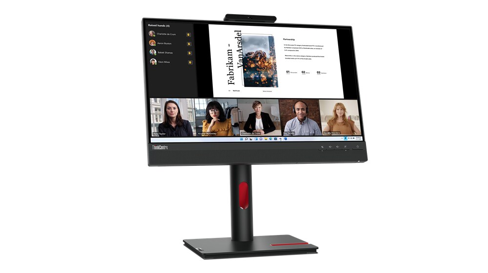 Lenovo ThinkCentre Tiny-in-One 22 Gen 5 55,9cm (21,5") FHD IPS Monitor HDMI/DP