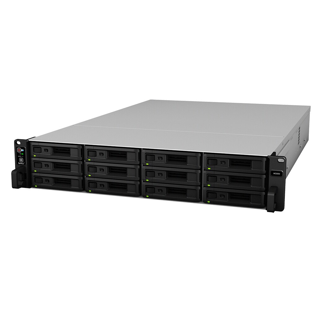 Synology UC3200 Unified Controller Aktiv/Aktiv-SAS-Speicher 12-Bay