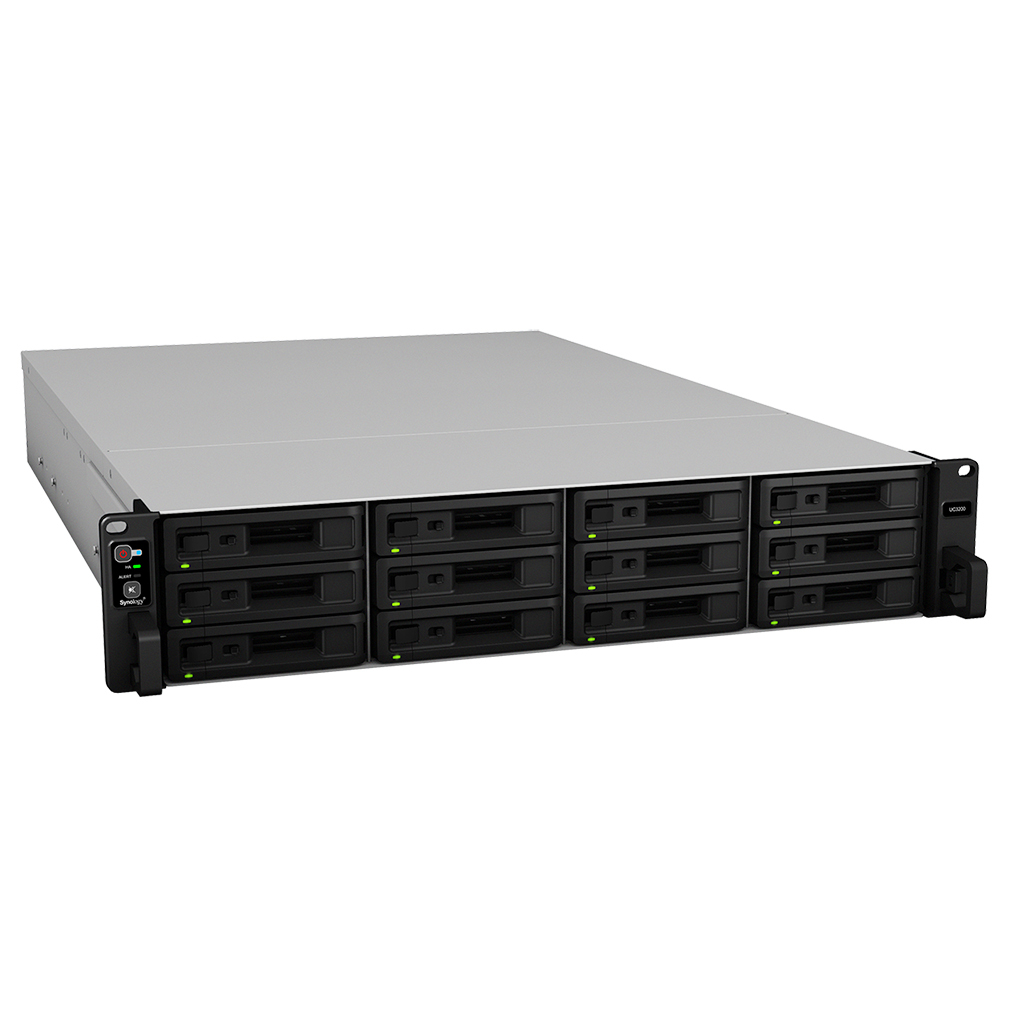 Synology UC3200 Unified Controller Aktiv/Aktiv-SAS-Speicher 12-Bay