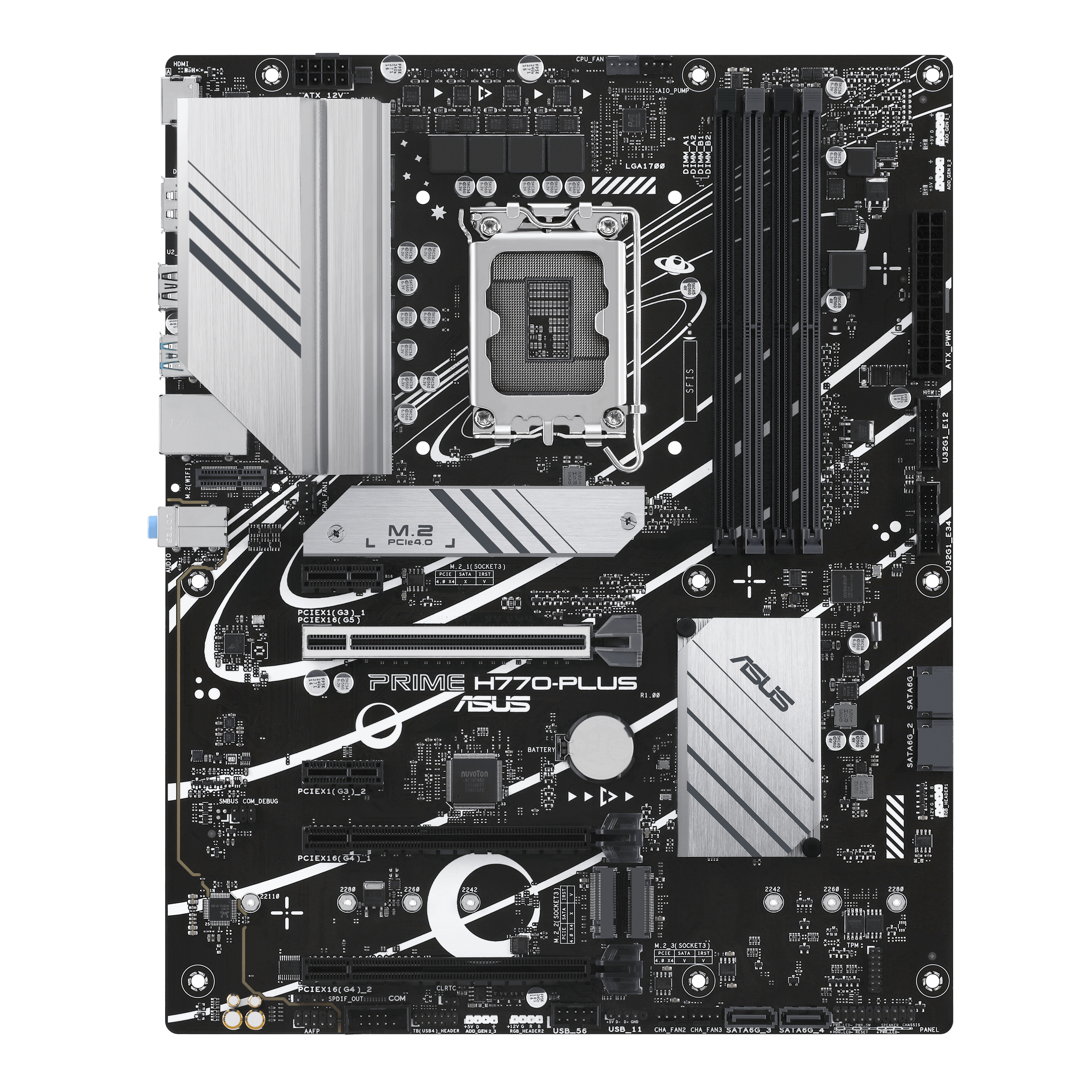 ASUS PRIME H770-PLUS ATX Mainboard Sockel 1700 DP/HDMI/USB-C