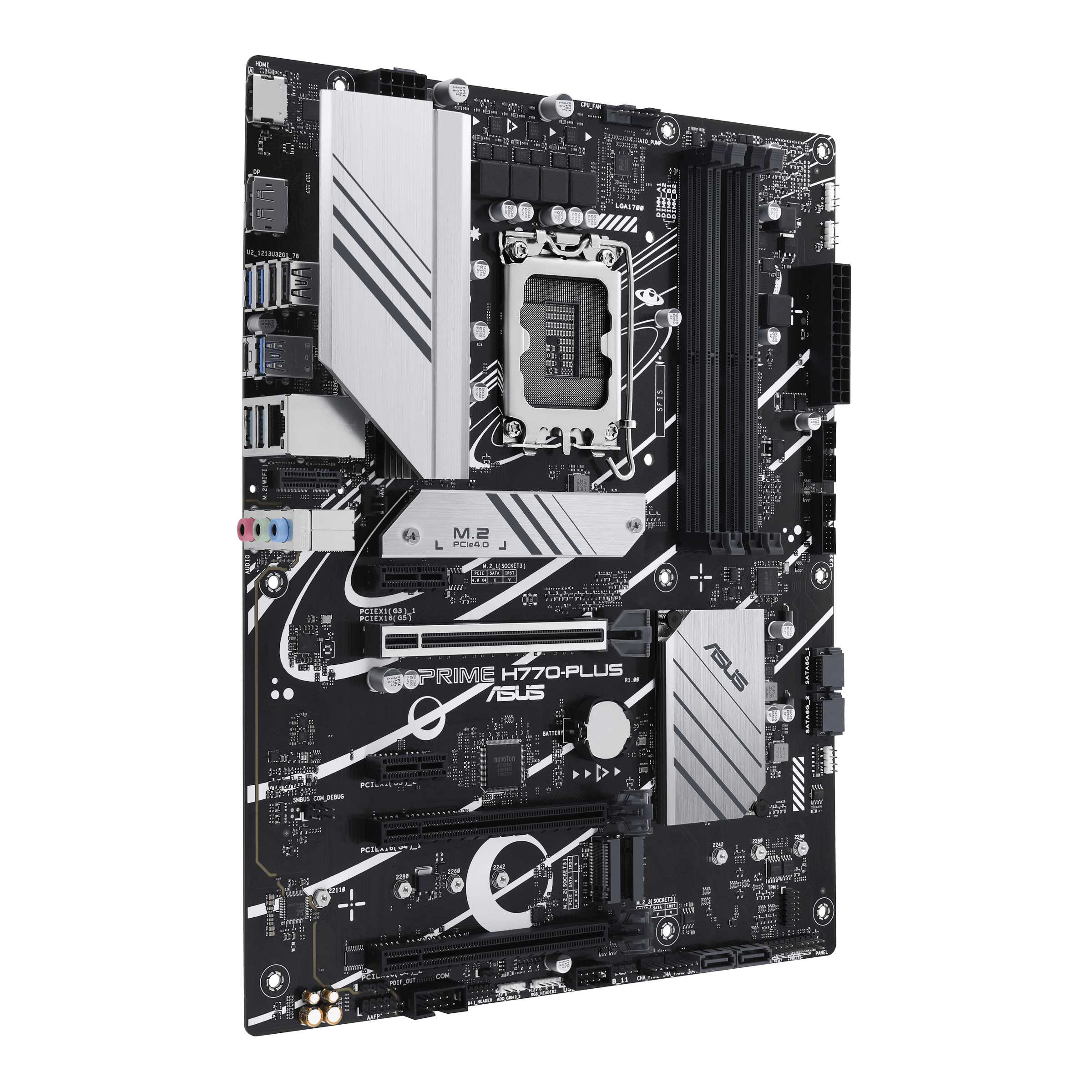 ASUS PRIME H770-PLUS ATX Mainboard Sockel 1700 DP/HDMI/USB-C