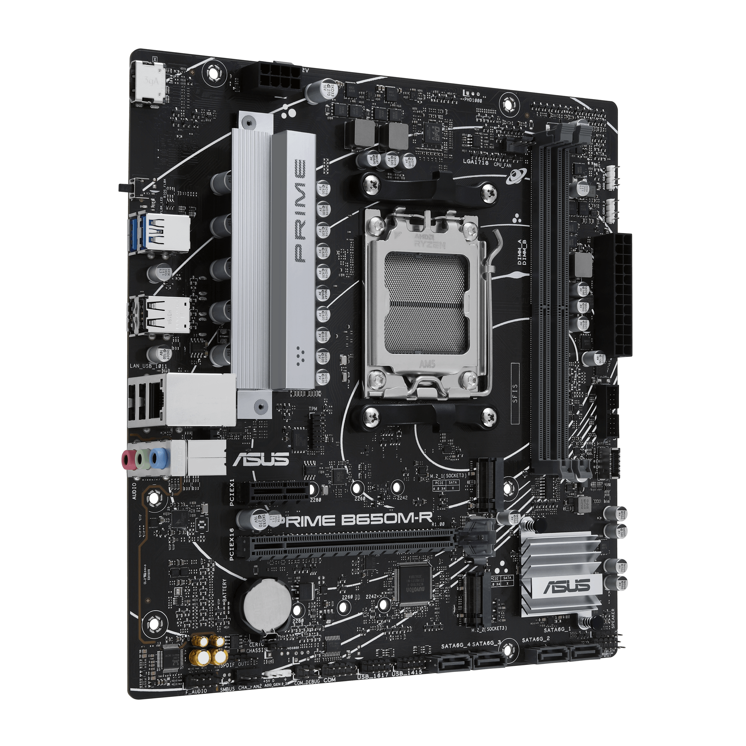 ASUS PRIME B650M-R mATX Mainboard Sockel AM5 M.2/HDMI/USB-C