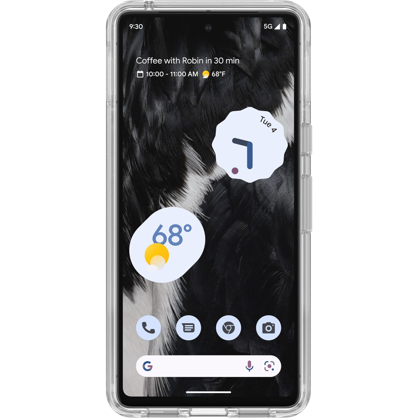 OtterBox Symmetry Clear Google Pixel 7 transparent