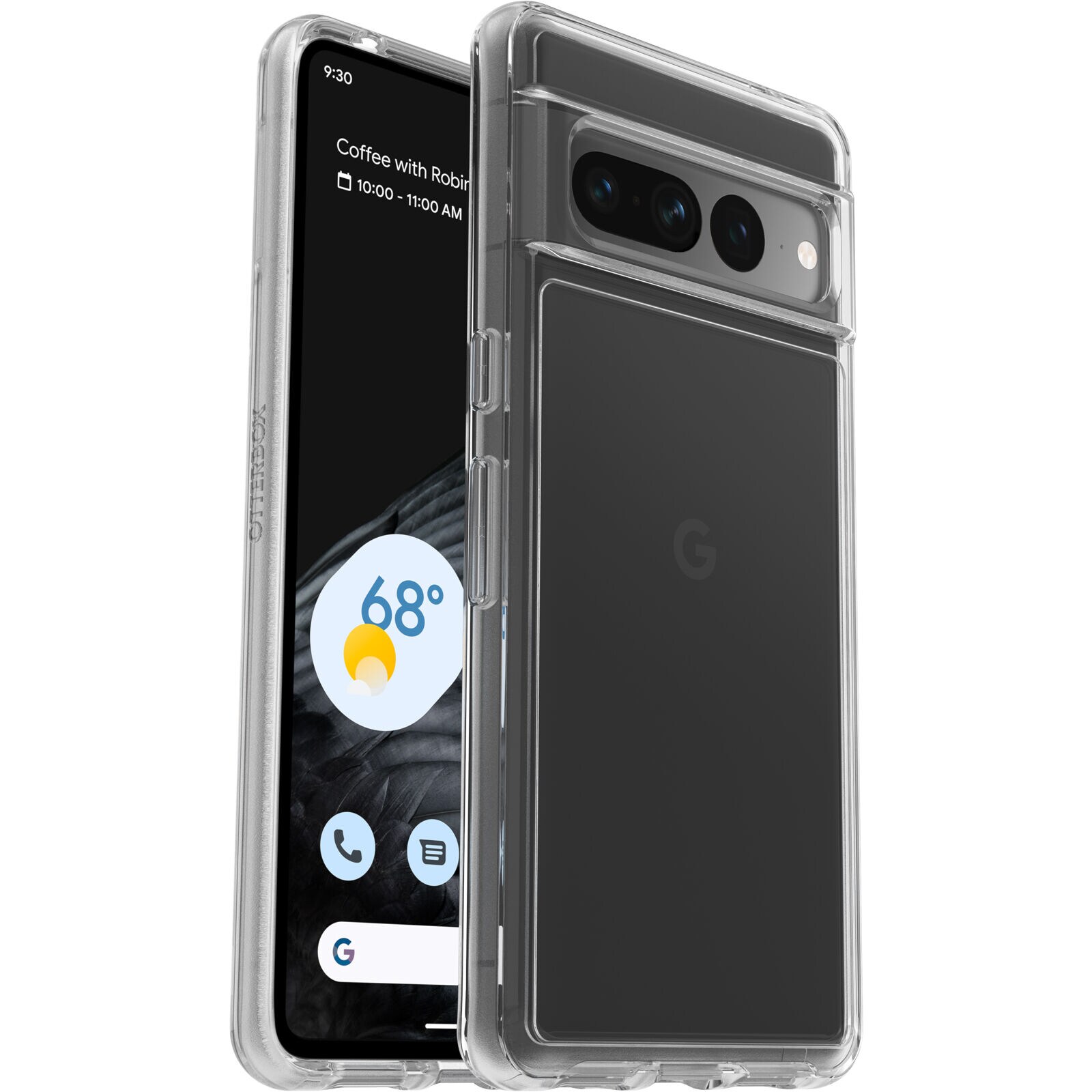 OtterBox Symmetry Clear Google Pixel 7 Pro transparent