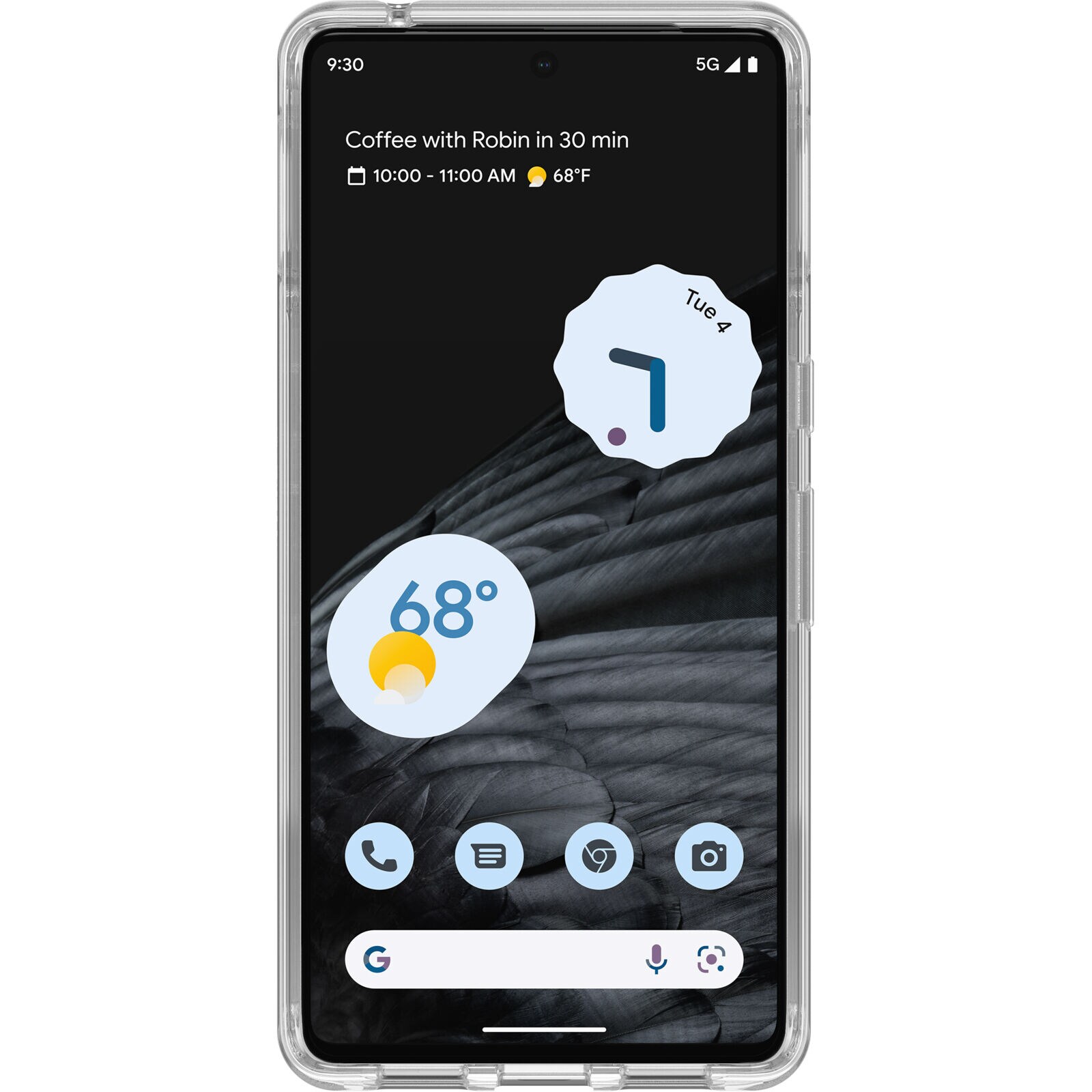 OtterBox Symmetry Clear Google Pixel 7 Pro transparent