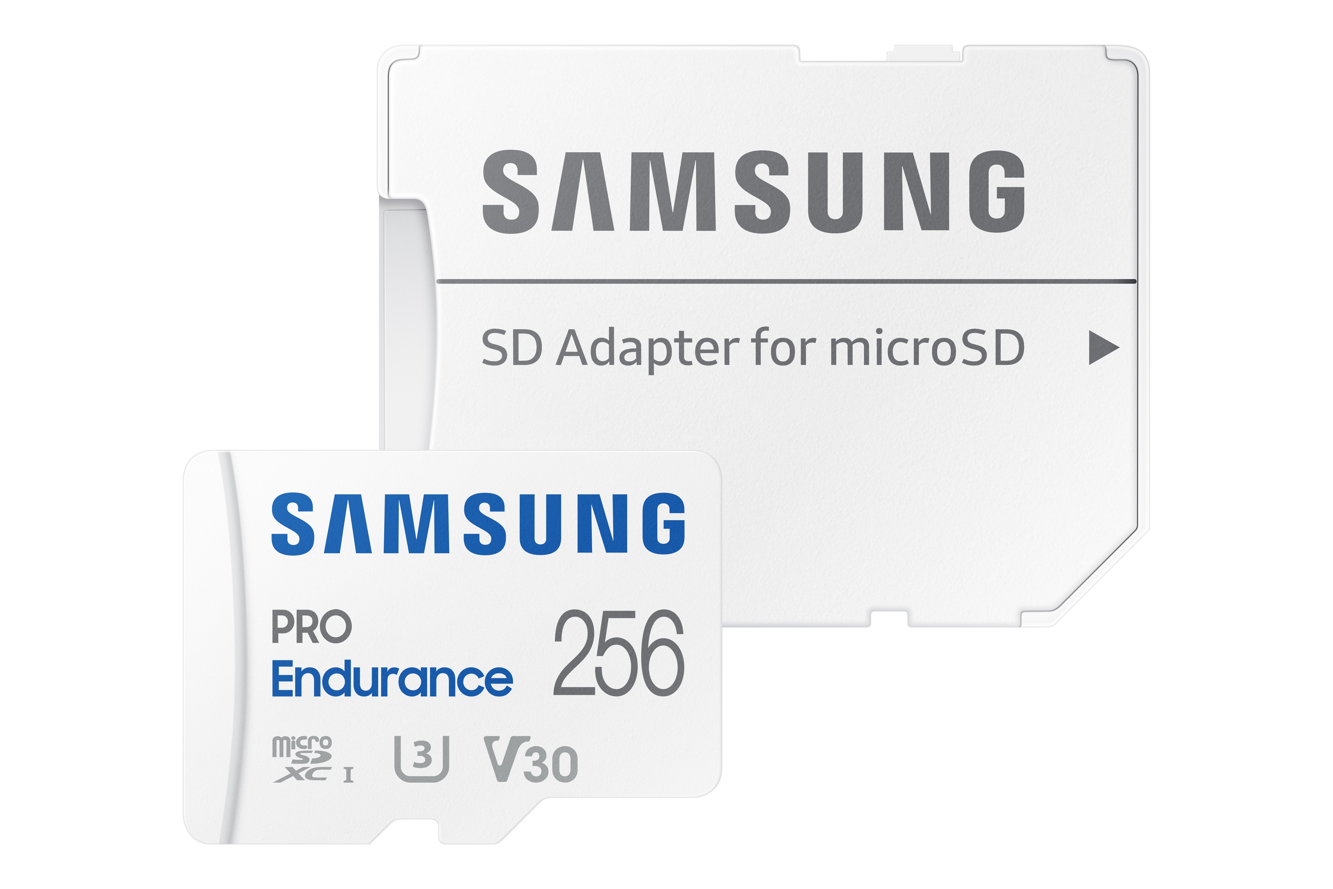 Samsung PRO Endurance 256 GB microSD-Speicherkarte mit SD-Adapter