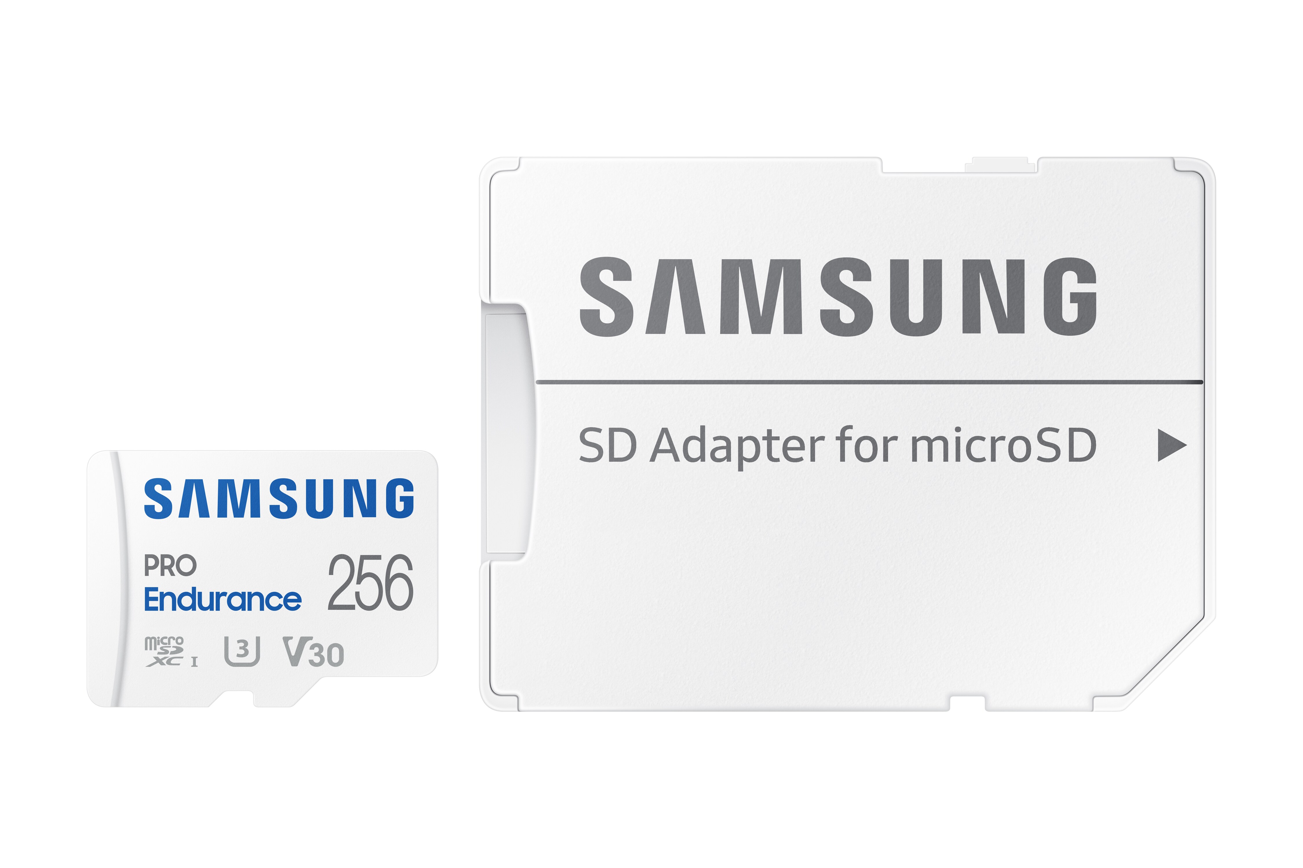 Samsung PRO Endurance 256 GB microSD-Speicherkarte mit SD-Adapter