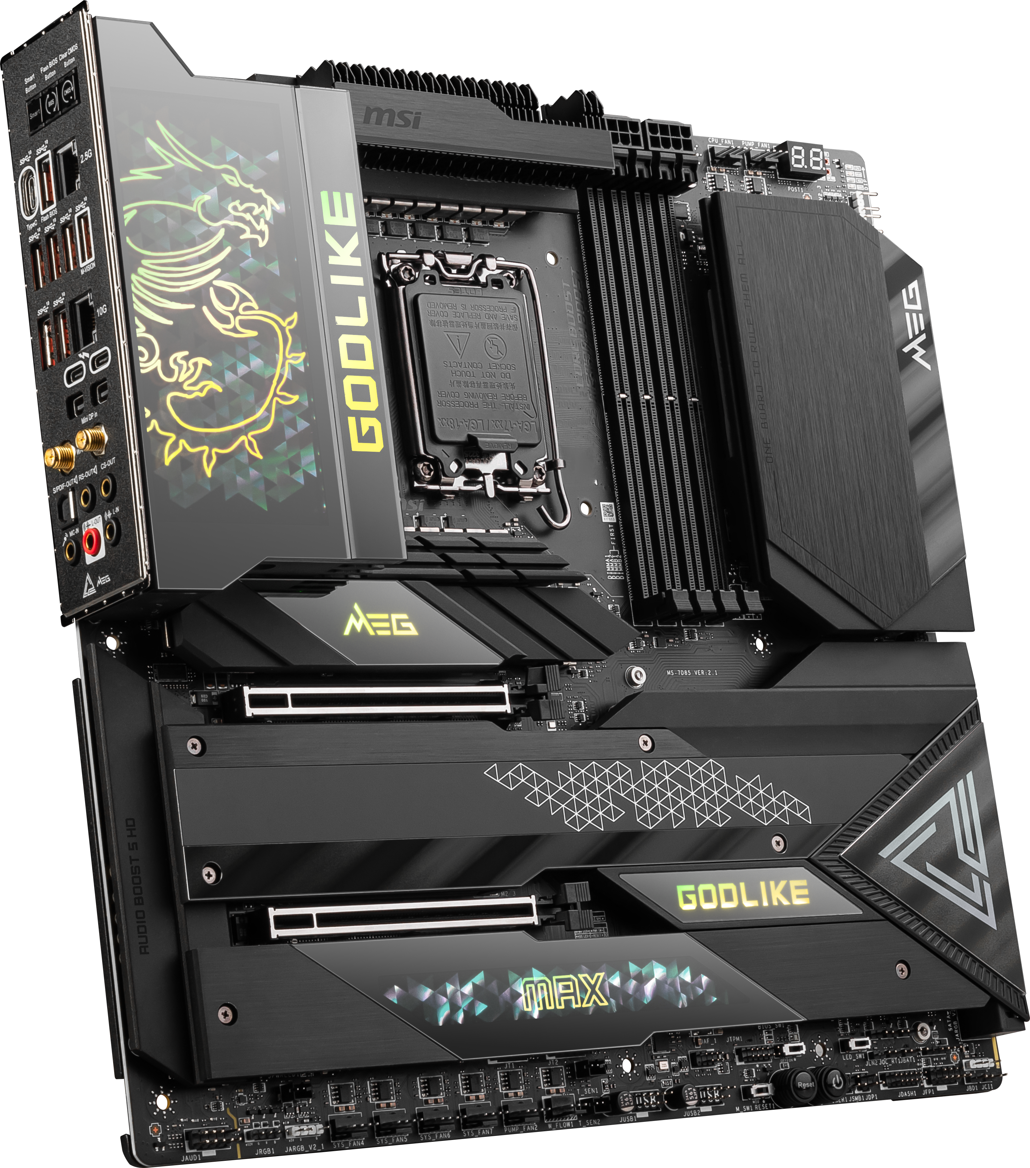 MSI MEG Z790 GODLIKE MAX E-ATX Mainboard Sockel 1700 M.2/USB-C/WIFI