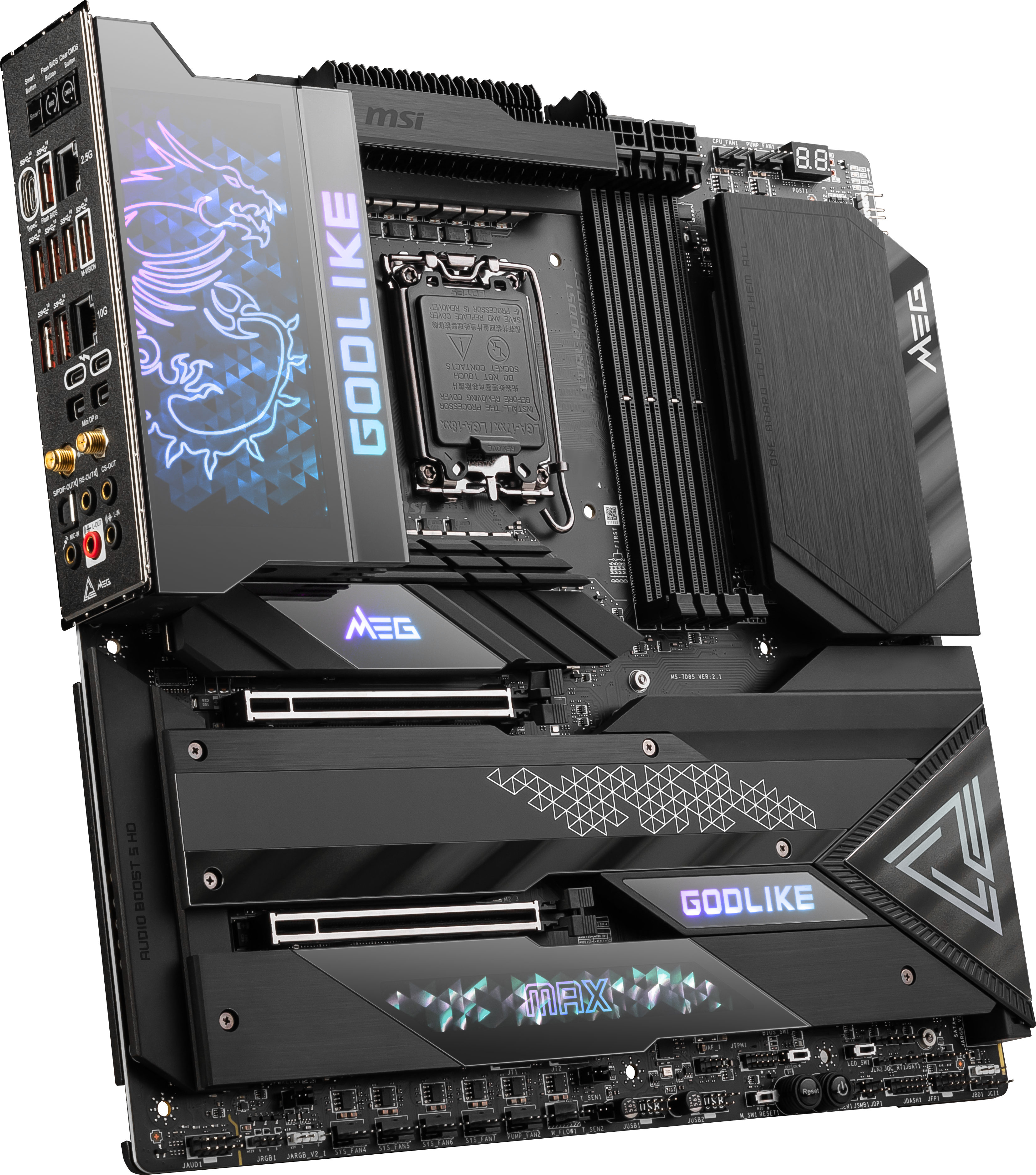 MSI MEG Z790 GODLIKE MAX E-ATX Mainboard Sockel 1700 M.2/USB-C/WIFI