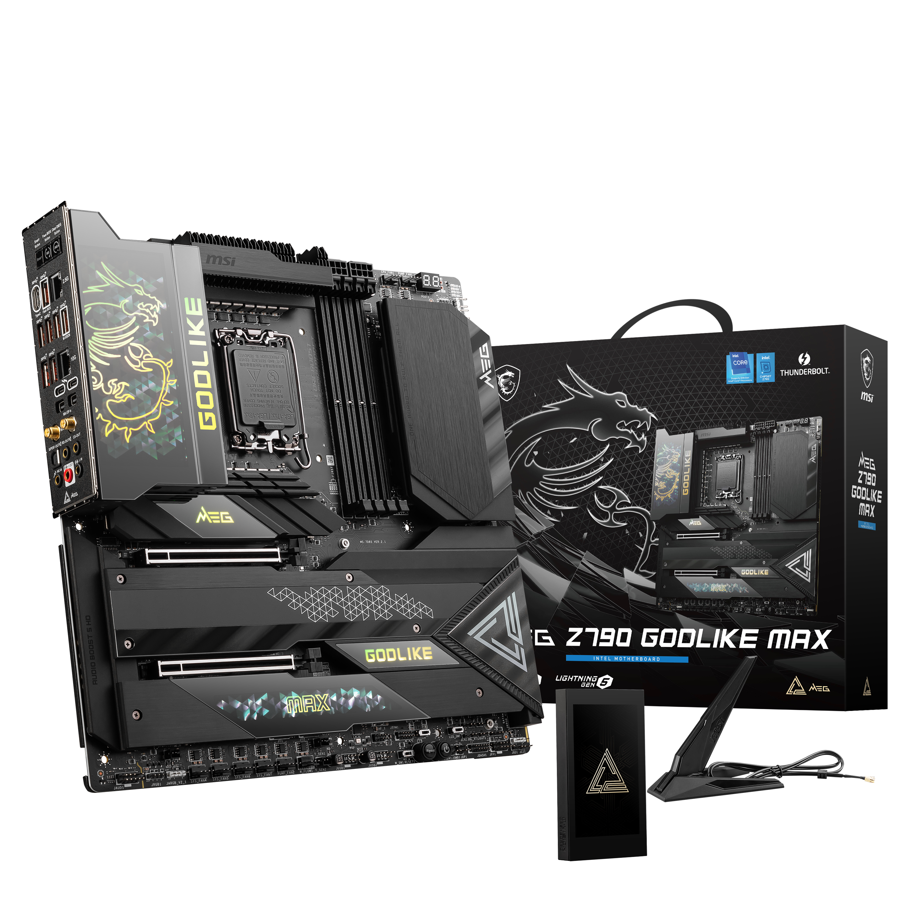 MSI MEG Z790 GODLIKE MAX E-ATX Mainboard Sockel 1700 M.2/USB-C/WIFI