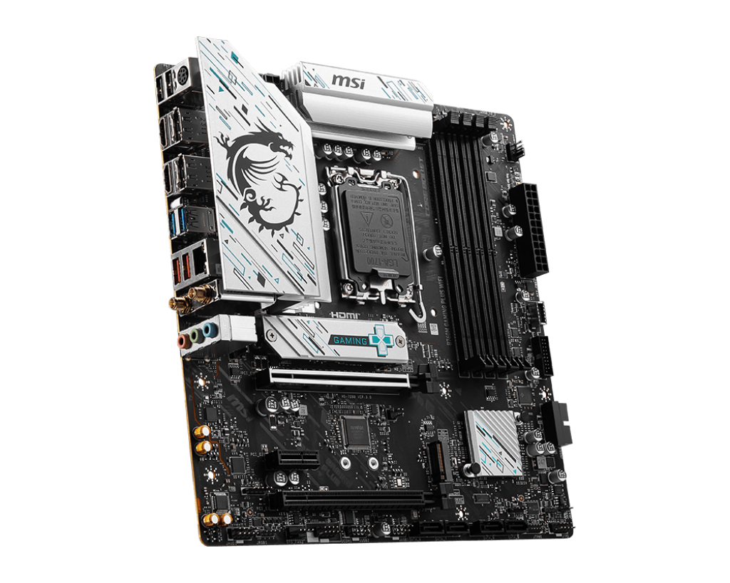 MSI B760M GAMING PLUS WIFI ATX Mainboard Sockel 1700 M.2/WIFI/BT/DP/HDMI/USB-C