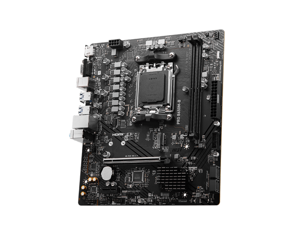 MSI PRO B650M-B mATX Mainboard Sockel AM5 HDMI/VGA