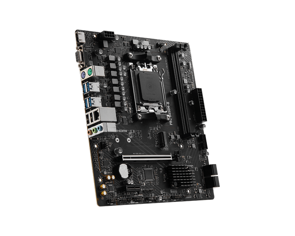 MSI PRO B650M-B mATX Mainboard Sockel AM5 HDMI/VGA