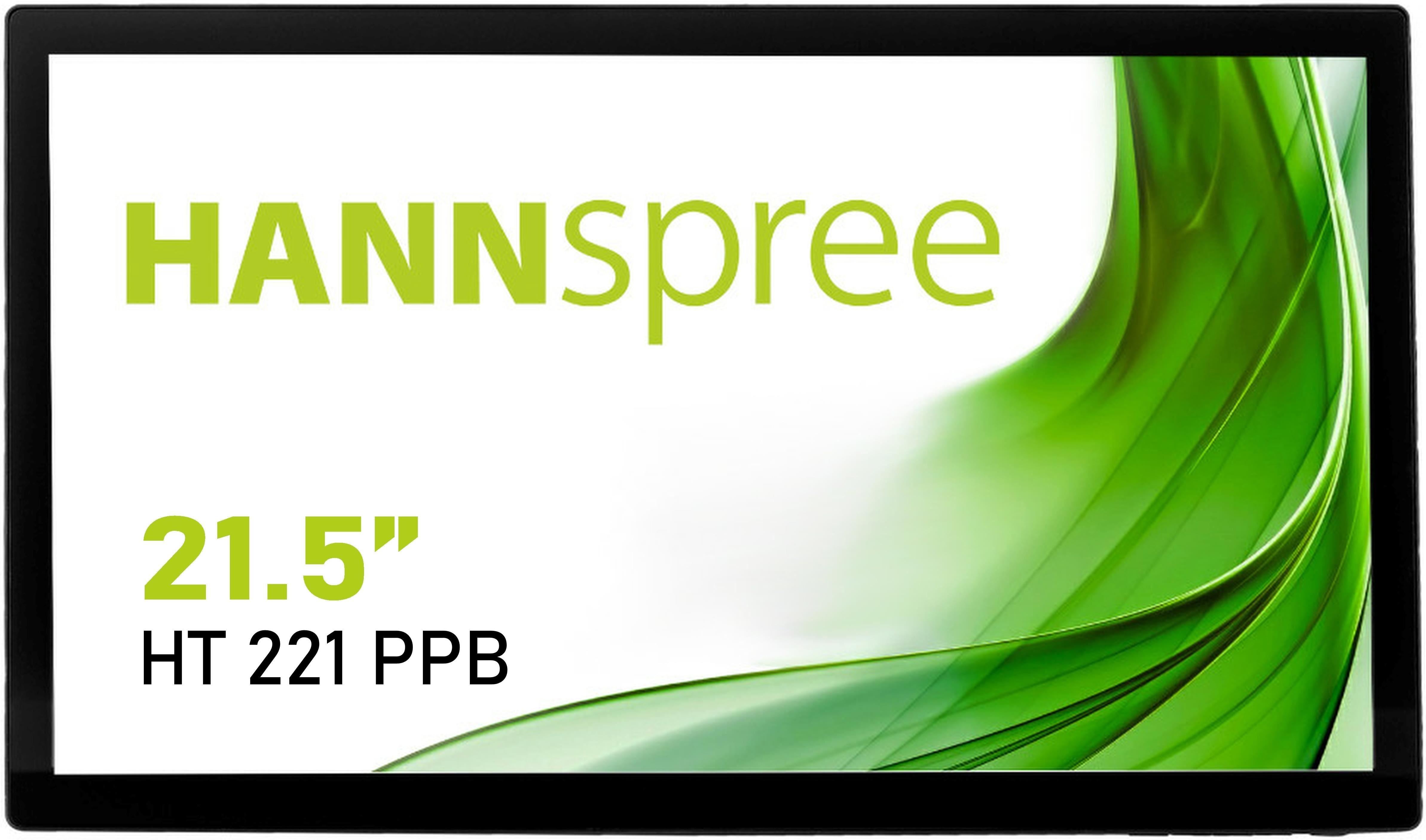 HANNspree HT221PPB 54.6 cm (21.5") Full HD VA Monitor 16:9 HDMI/VGA/DP