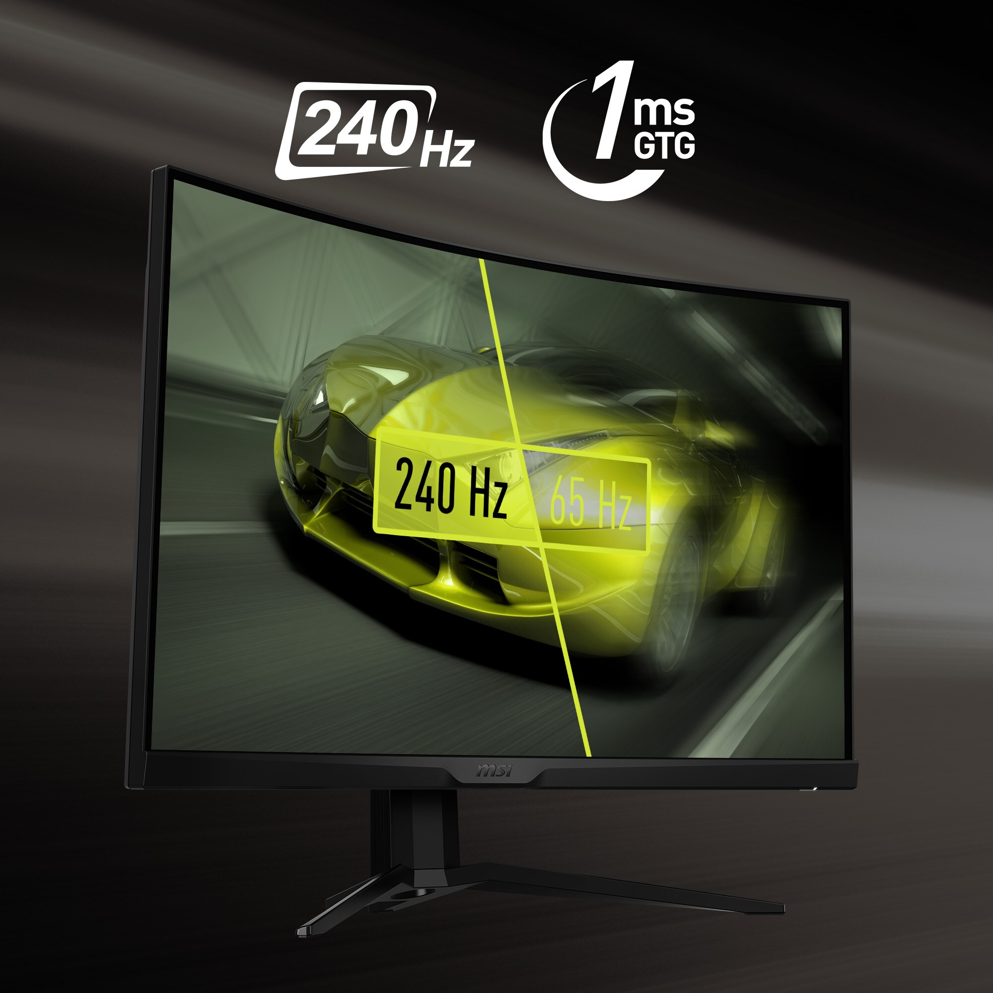 MSI Optix MAG325CQRXF 80cm (31,5") QHD Monitor Curved 16:9 HDMI/DP/USB-C 165Hz