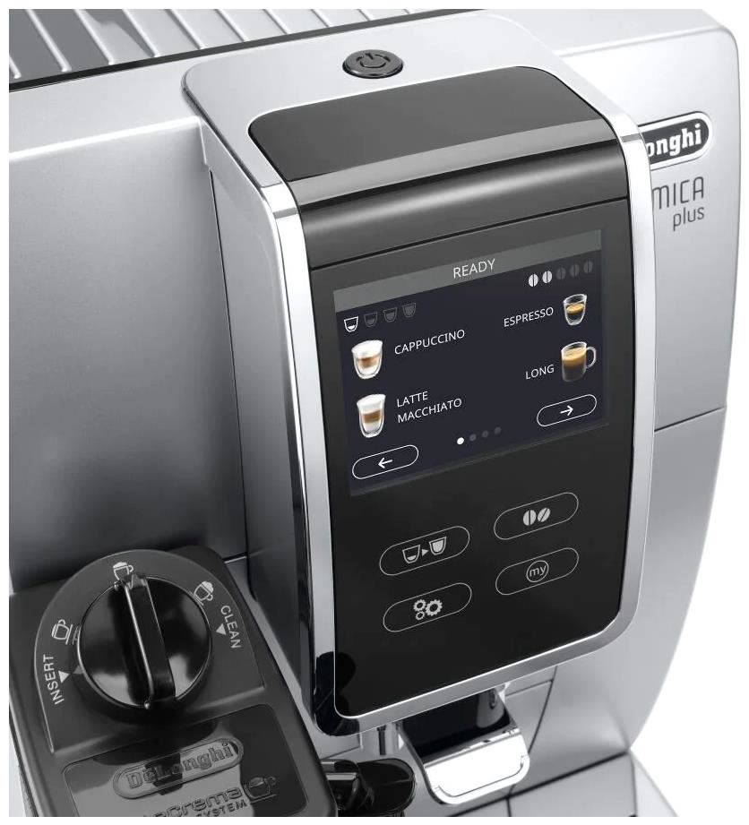 DeLonghi ECAM 370.70.SB Dinamica plus schwarz / silber