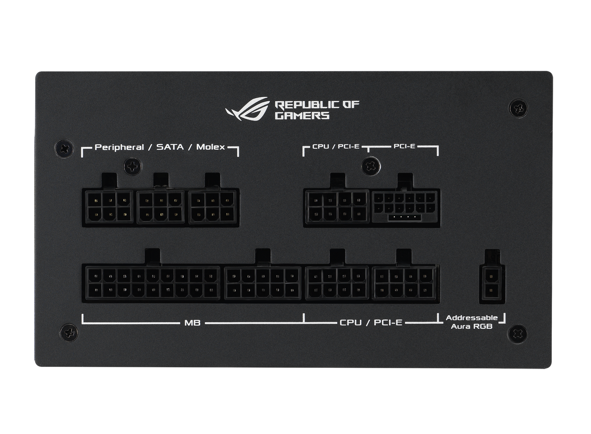 ASUS ROG Strix Aura 750G Gaming Netzteil 80+ Gold, Modular 16-pin 135 mm Lüfter