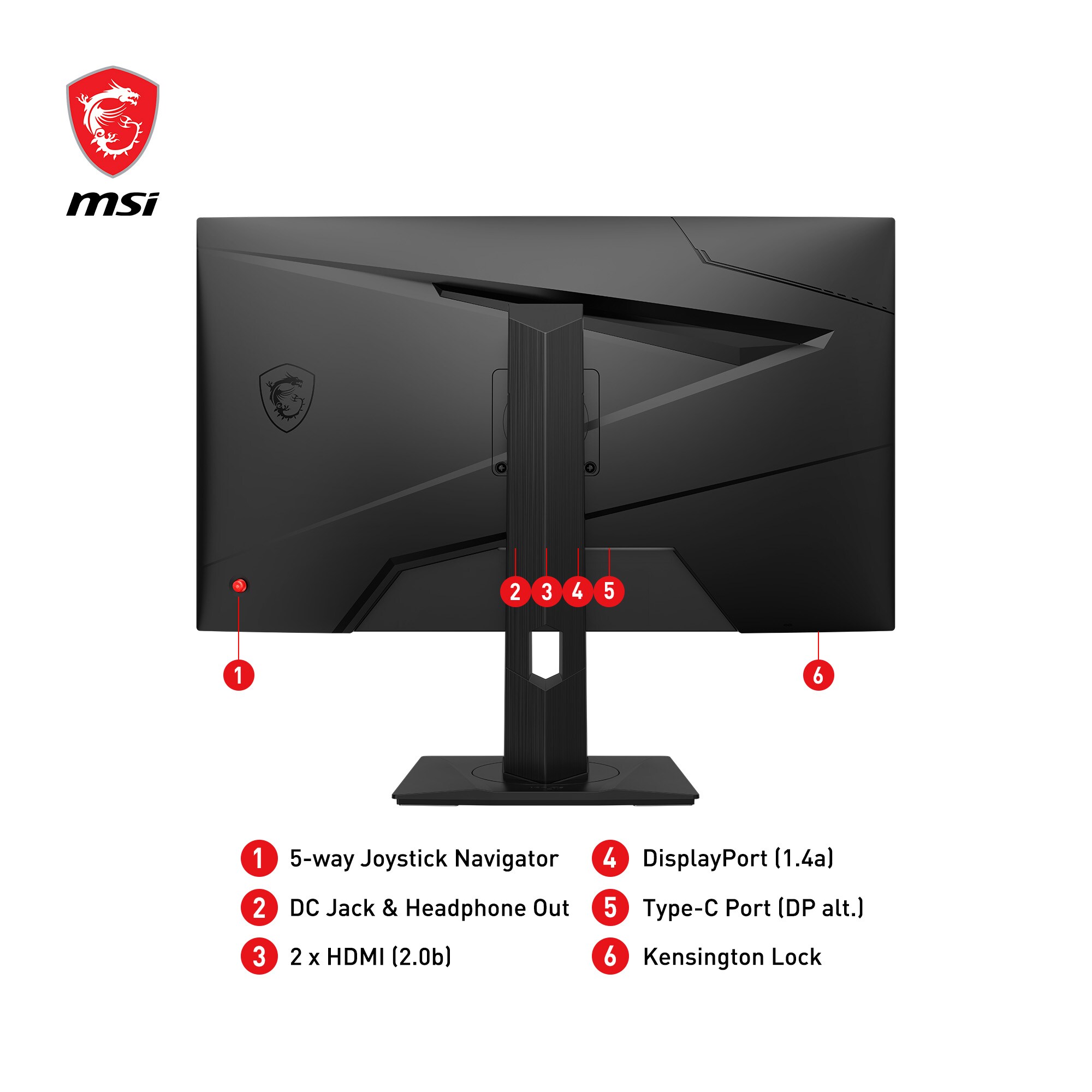 MSI G274QPXDE 68,6cm (27") QHD IPS Gaming Monitor 16:9 HDMI/DP/USB-C PD65W 240Hz