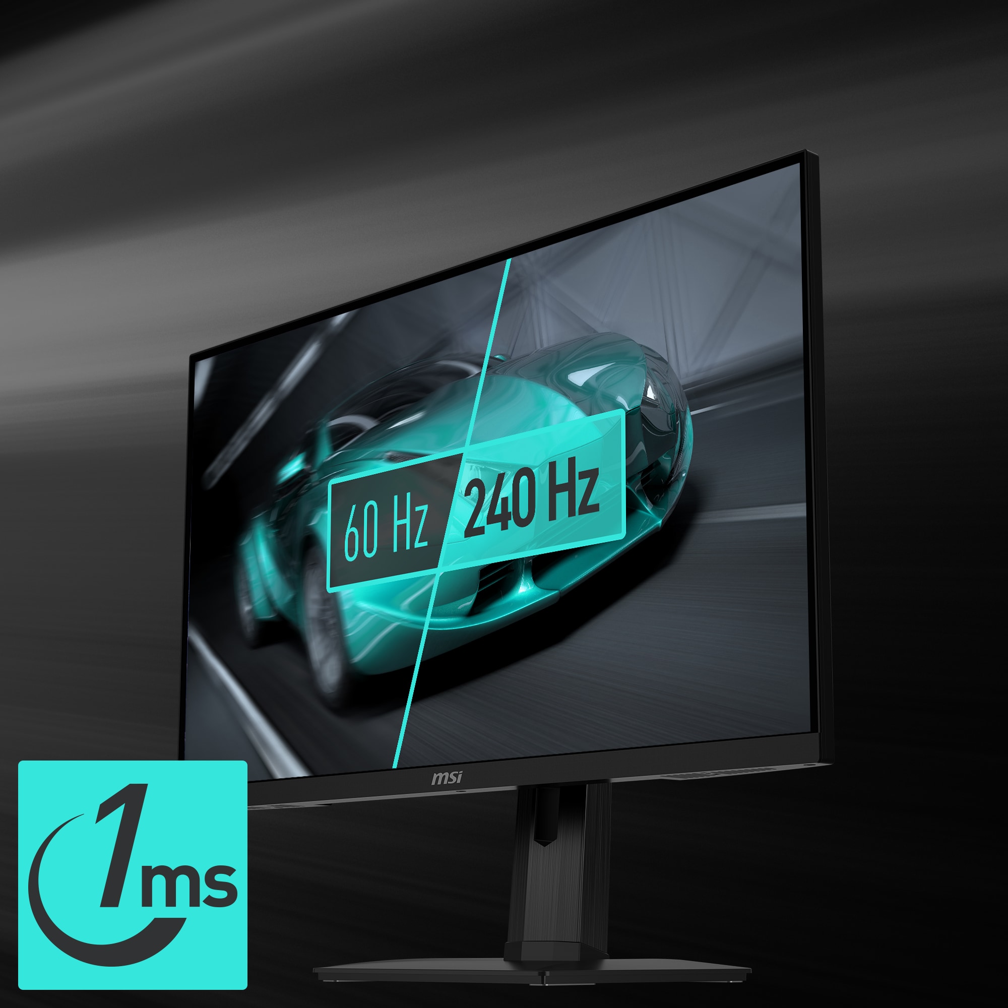 MSI G274QPXDE 68,6cm (27") QHD IPS Gaming Monitor 16:9 HDMI/DP/USB-C PD65W 240Hz