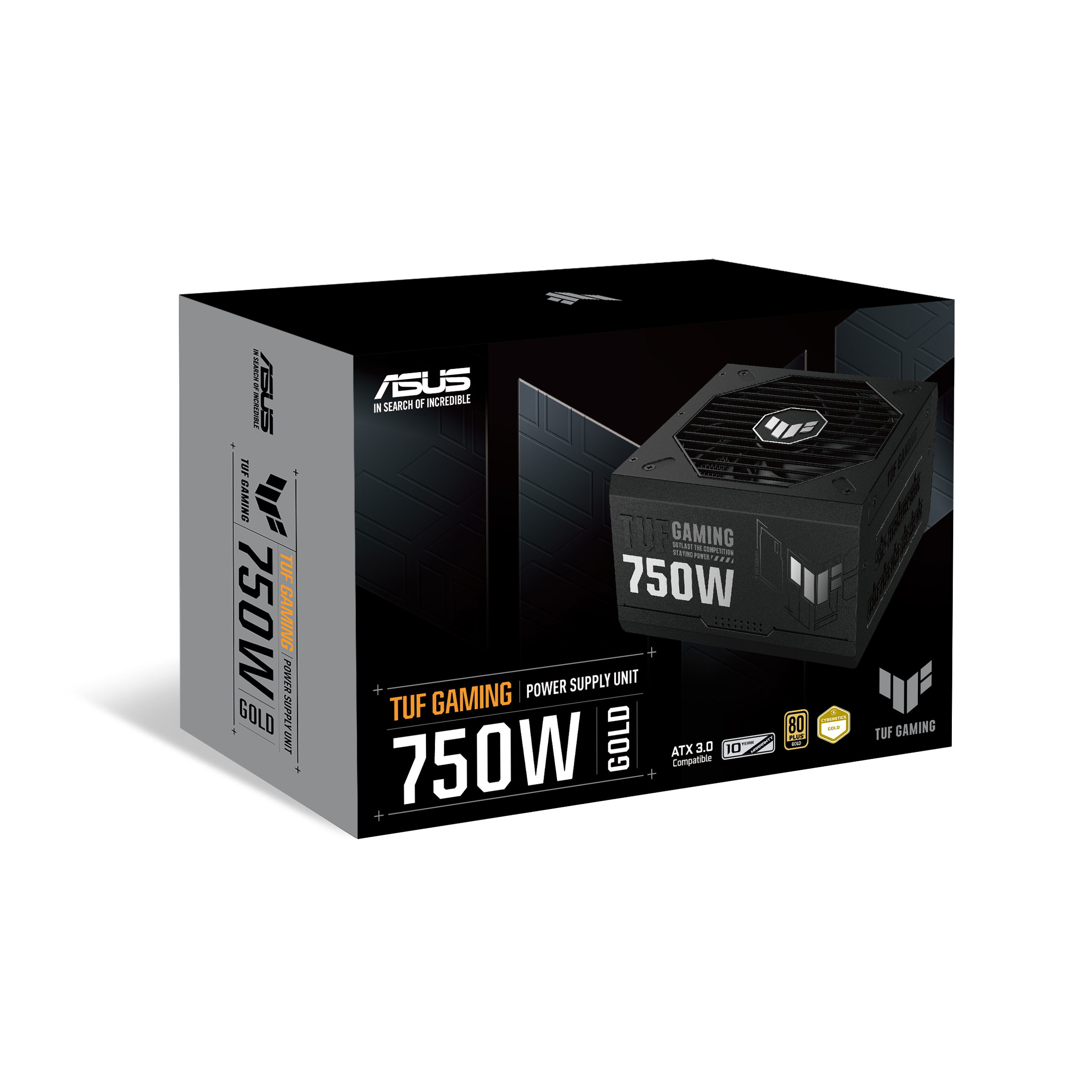 ASUS TUF Gaming 750W Netzteil 80+ Gold ATX3.0 PCIe5.0 135 mm Lüfter