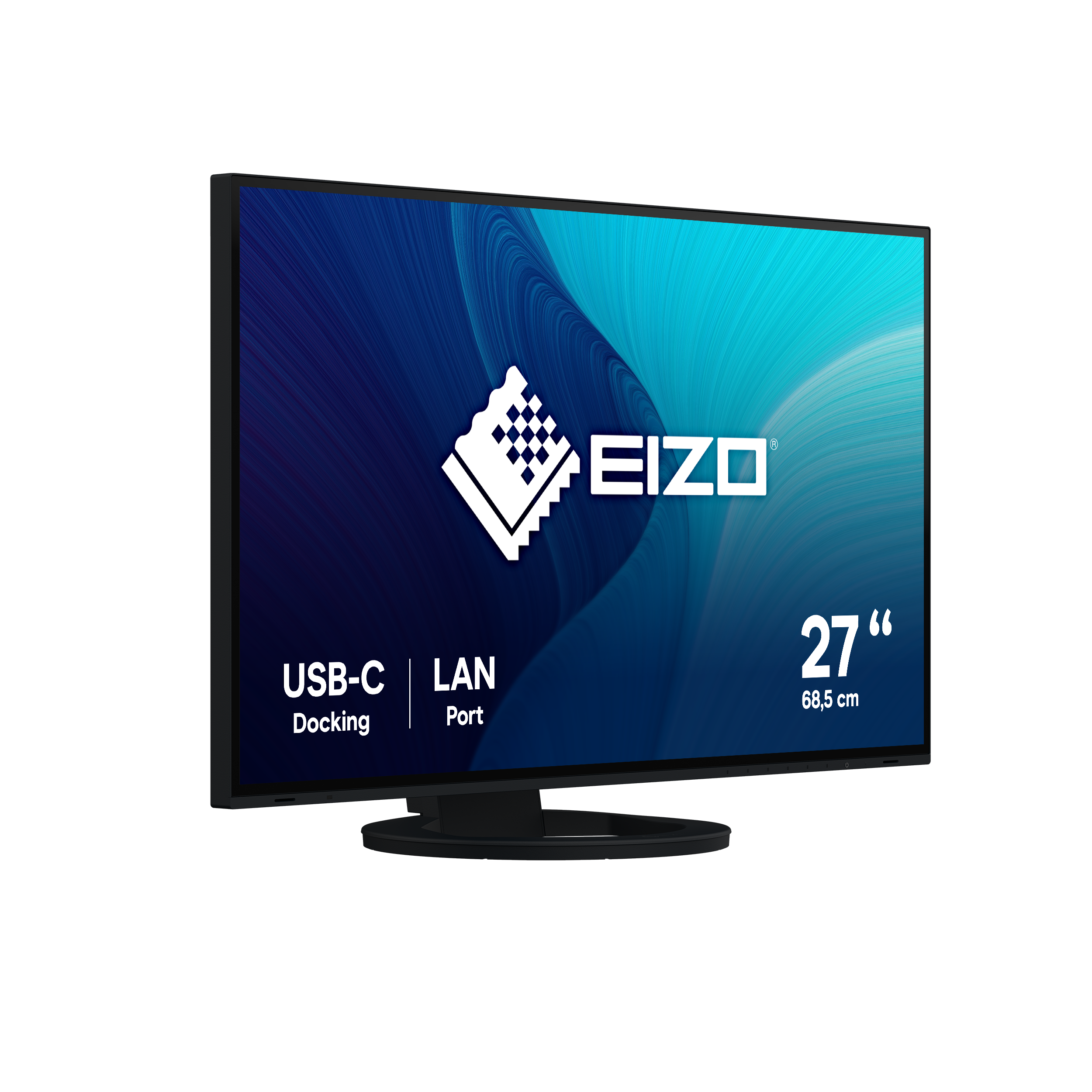 EIZO FlexScan EV2795-BK 68,5cm (27") WQHD IPS Monitor DP/HDMI/USB-C Pivot HV