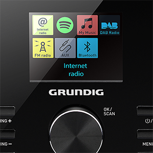 Grundig DTR 7000 ++ Black DAB+ Internetradio CD Cyberport