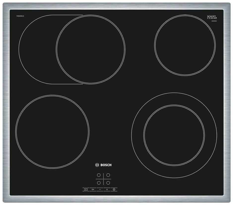 Bosch PKN645BA1E Serie 4 Elektro-Kochfeld, 60 cm